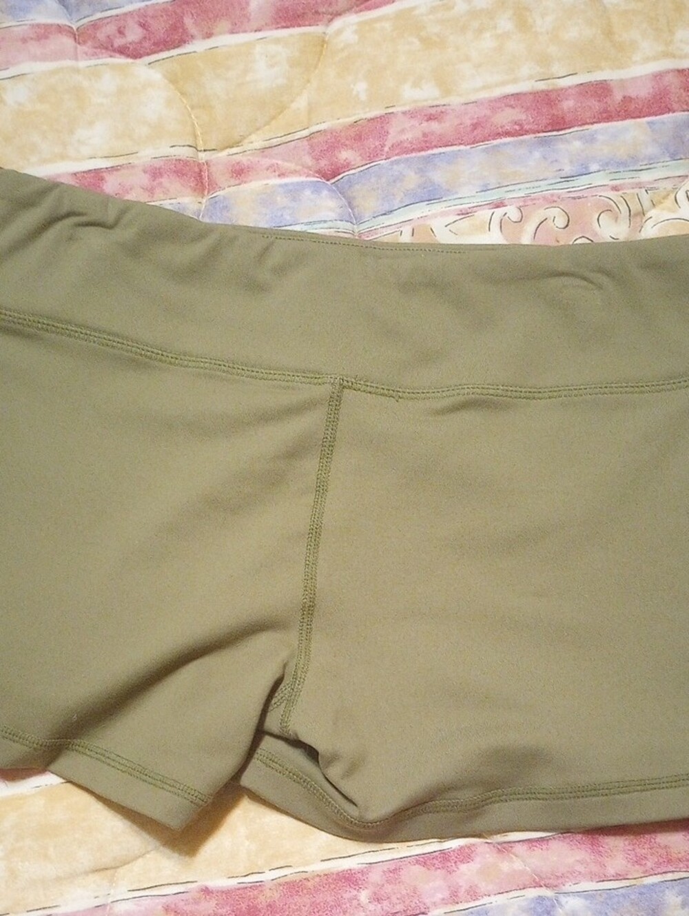Athletic Shorty Shorts Olive Green - Picture 5 of 5